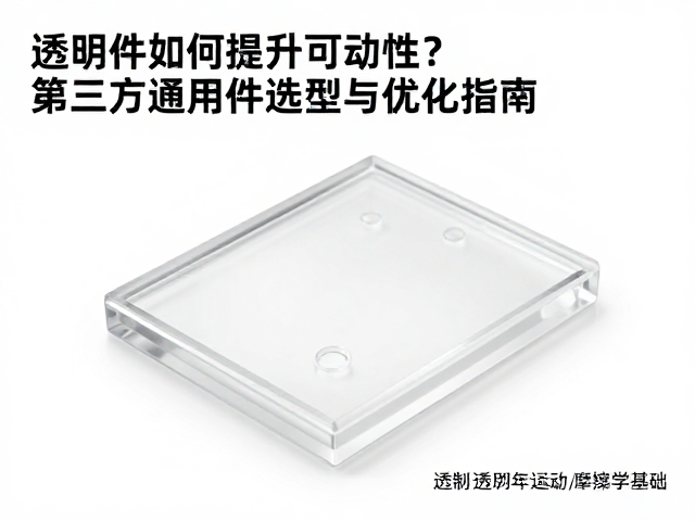 透明件如何提升可动性？第三方通用件选型与优化指南