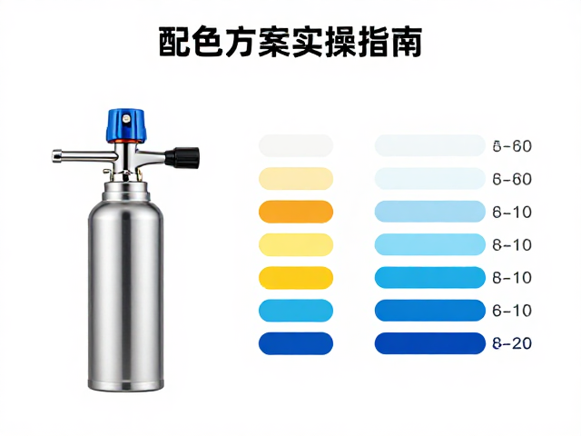 笔涂喷笔气泵怎么选?配色方案设计与配色方案实操指南