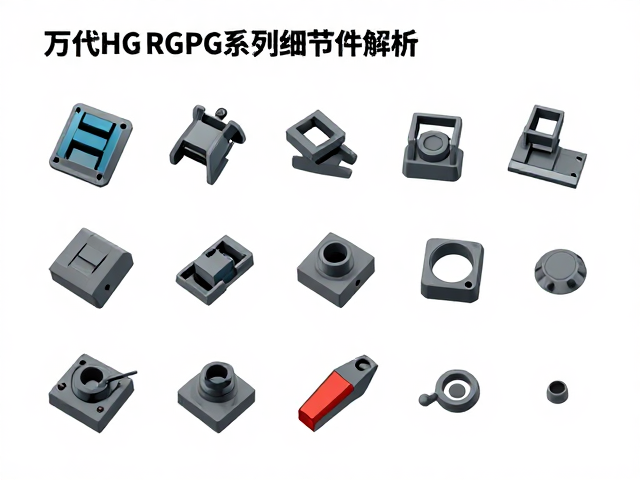 万代HG/RG/PG系列细节件解析，如何打造收藏级定制模型？