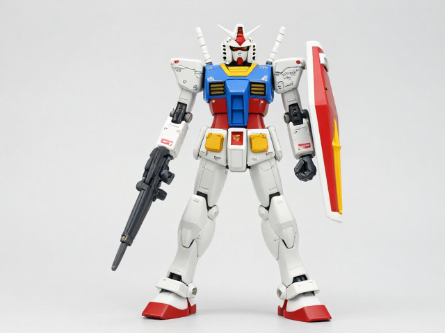 RX-78-2高达经典MG可动分色版评测，细节与可动性全解析