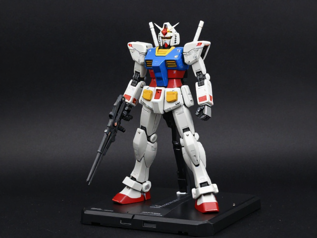 Gundam Base限定PG高达专用支架，稳固展示不晃动