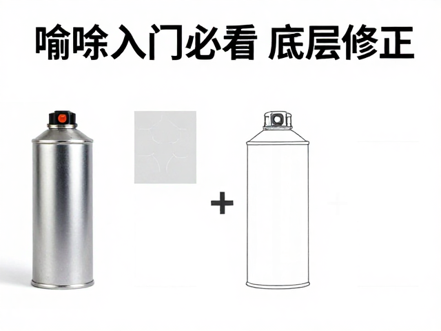 喷涂入门必看,比例修正、贴纸封贴与形体微调全攻略