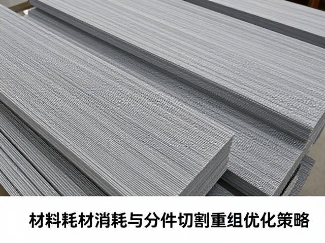 刻线改造中的材料耗材消耗与分件切割重组优化策略