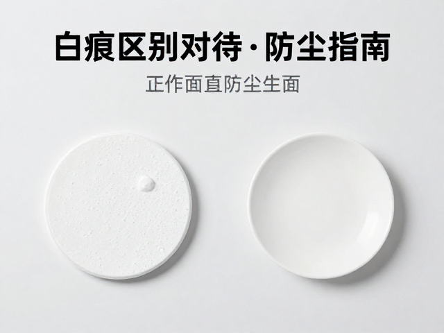 白痕处理技巧，正反面区别对待与工作台防尘指南