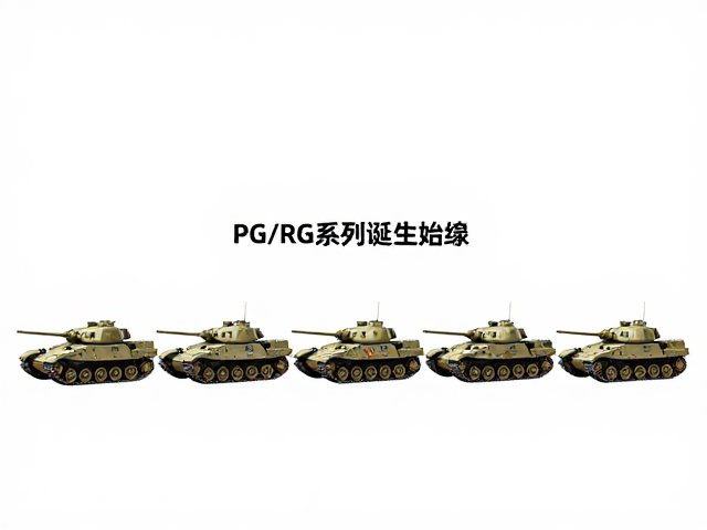 2000年代PG/RG系列诞生始末,AMX-101吉姆模型演变时间线