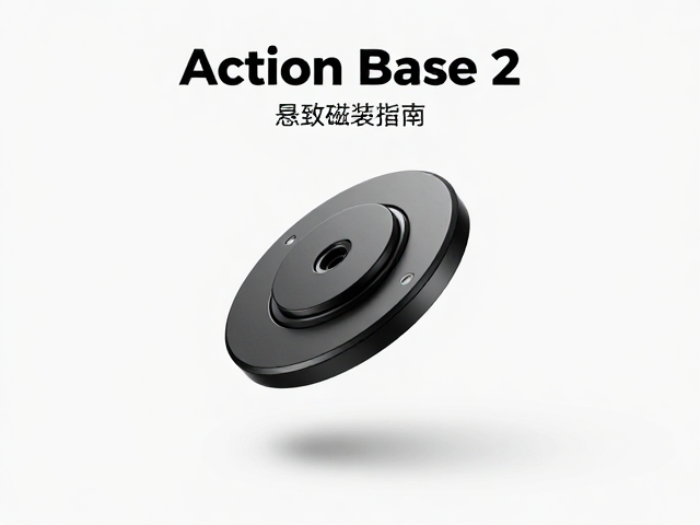 悬浮磁吸改件，Action Base 2 极致稳固与便捷安装指南