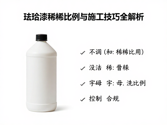 盖亚油漆稀释剂怎么用?珐琅漆稀释比例与施工技巧全解析