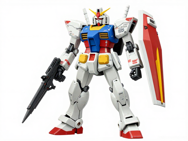 Gundam E02涂装遮盖技巧，场景展示下的极致细节呈现
