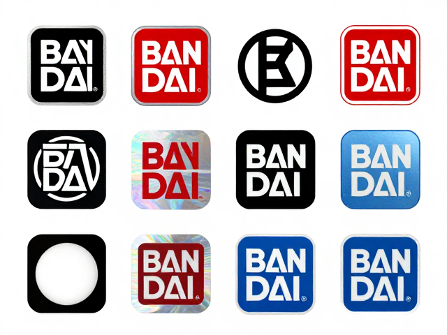 日本Bandai官方专用水贴，阵营徽章与Logo设计指南