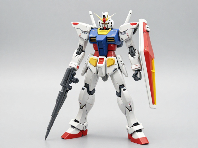 1/144机动战士高达00全机喷涂教程,细节上色与光泽处理技巧