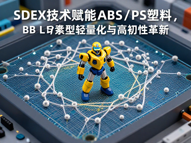 SDEX技术赋能ABS/PS塑料，BB战士模型轻量化与高韧性革新