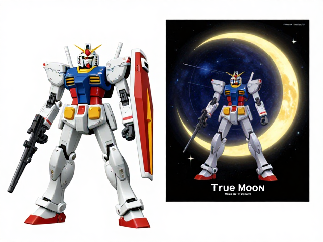 逆A高达TV版与电影版True Moon限定版包装全解析