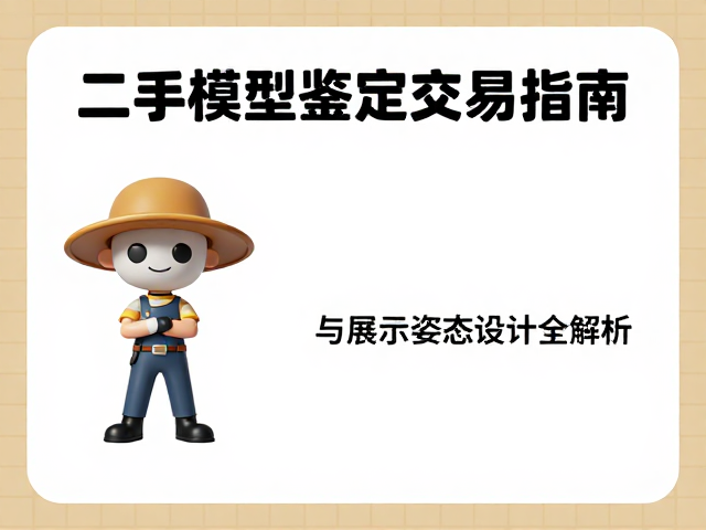 二手模型鉴定交易指南,配色方案与展示姿态设计全解析