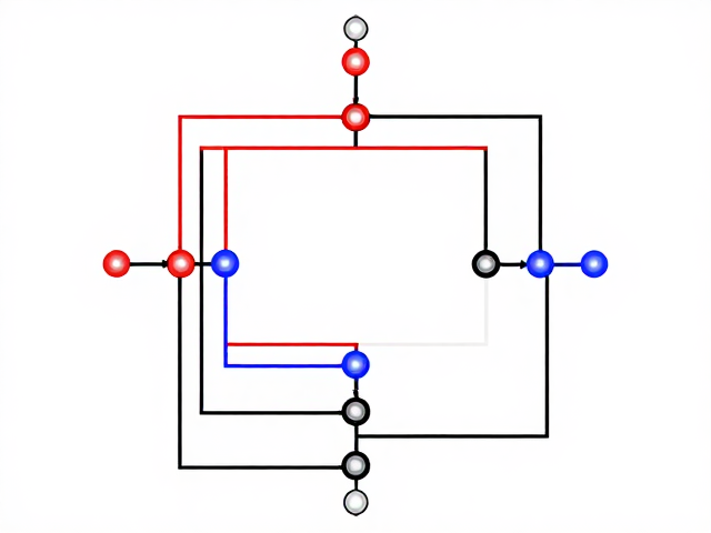 LED灯组基础电路连接教程，红光与蓝光接线图解