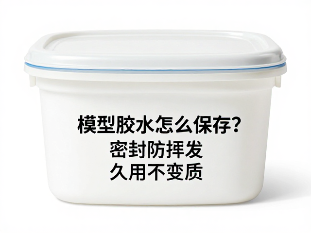 模型胶水怎么保存?选对溶剂,密封防挥发,久用不变质