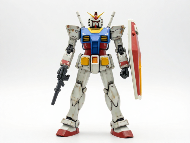 V高达RX-78-2旧化做锈与战损技法，打造极致沧桑感模型