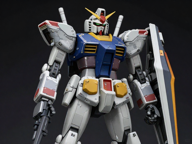 Gundam Base限定，大型模型金属质感涂装，极致细节收藏指南