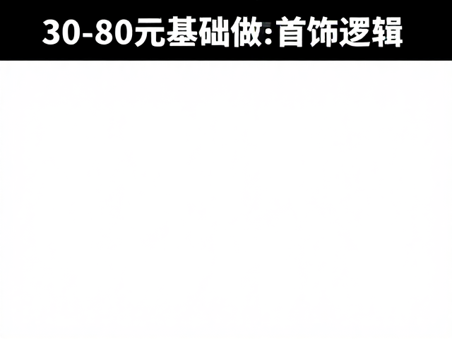 新手推荐，30-80元基础做旧首饰，平价百搭不踩雷