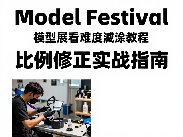 Model Festival模型展必看，高难度喷涂教程与比例修正实战指南