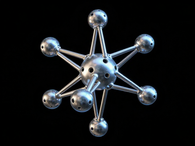 00量子型高精度骨架，球接与轴孔结构解析