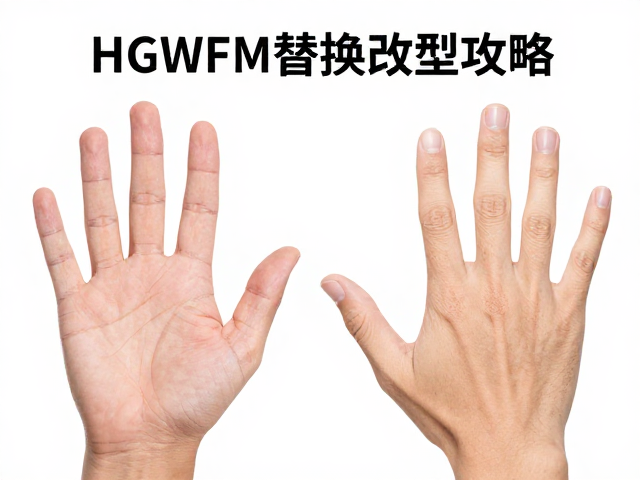 HGWFM替换手型攻略，轻度改造玩家必看的改装技巧