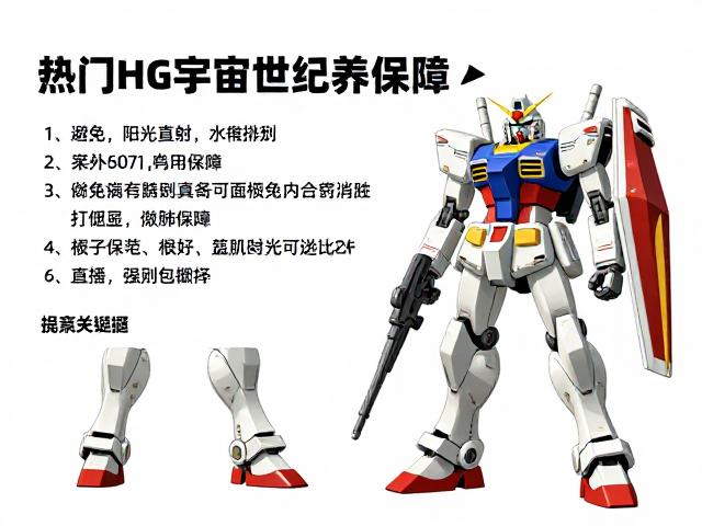热门HG宇宙世纪经典机保养，避免阳光直射防褪色攻略