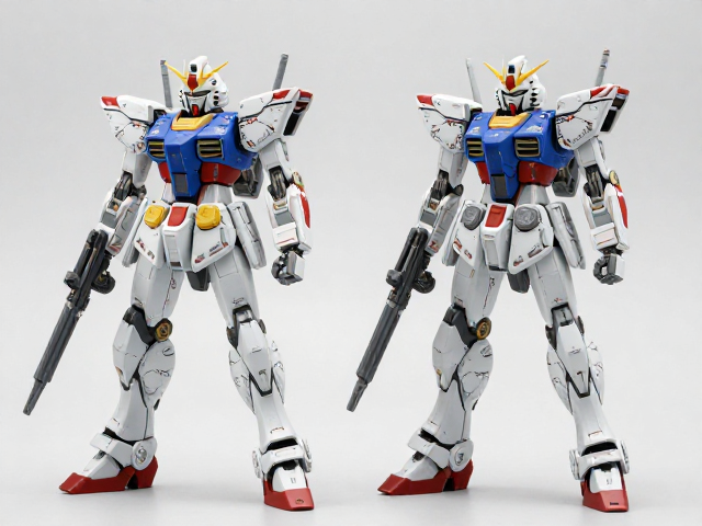 RG/PG比例高达无缝打磨，复刻模型大赛级涂装细节