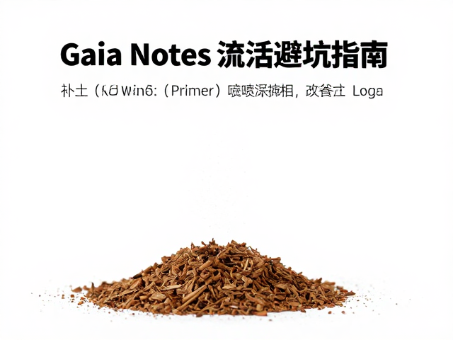 Gaia Notes流挂怎么办?补土(Primer)喷涂避坑指南