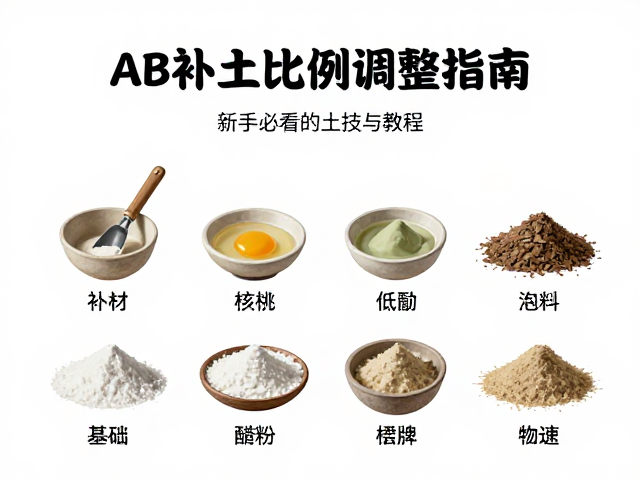AB补土比例调整指南，新手必看的补土技巧与教程