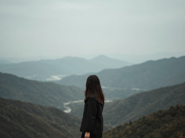 构图策略:以人物为锚点融合宏大场景