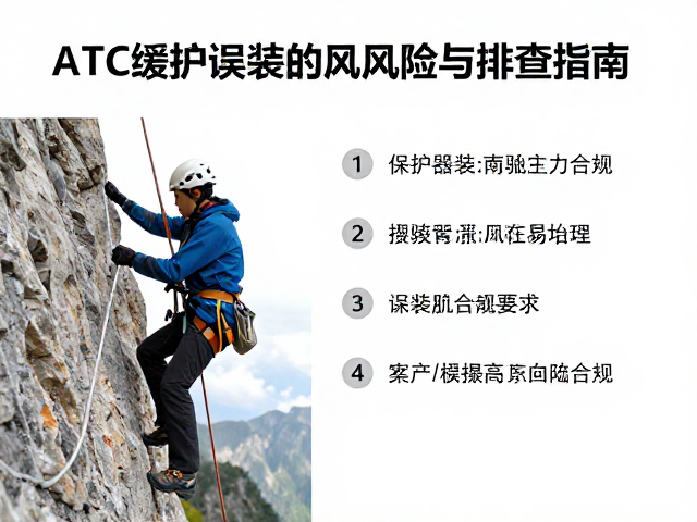 ATC缓降装备在高山攀登中保护器误装的风险与排查指南