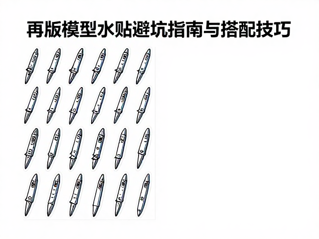 笔刀贴纸怎么选?再版模型水贴避坑指南与搭配技巧