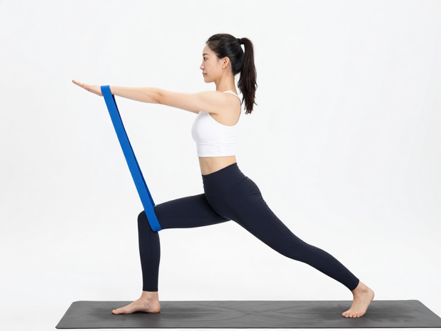 战士二式(Virabhadrasana II)的下肢力学与带具介入
