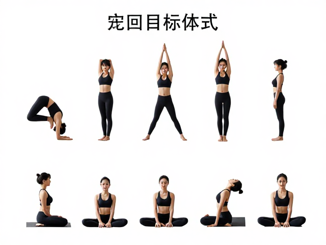 瑜伽体式编排逻辑，先定目标体式，科学放松减压
