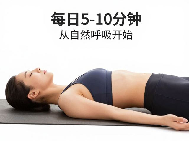 仰卧定位与腹部与胸腔的感知练习