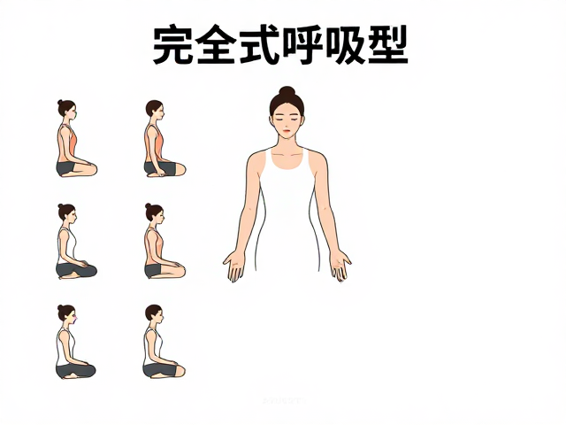 瑜伽完全式呼吸教学，胸式呼吸与辅助冥想入门指南