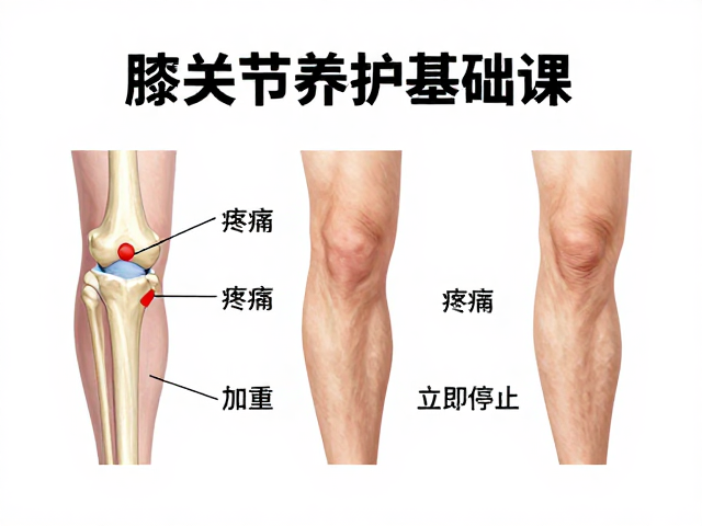 膝关节养护基础课，舒缓瑜伽练习，疼痛加重立即停止