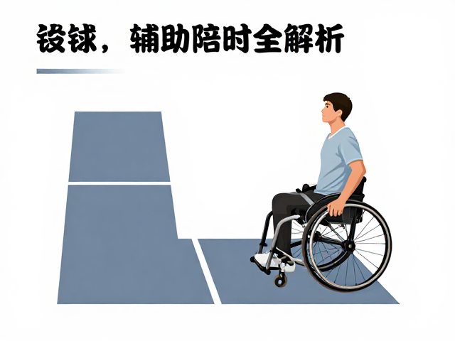 残疾人网球科普，轮椅坡道与辅助陪同全解析