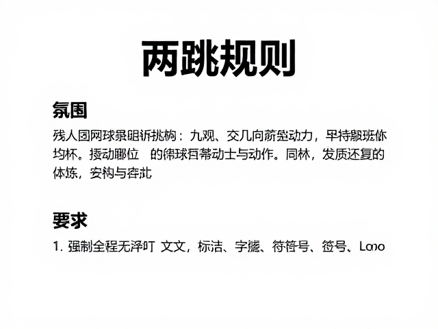 规则对技术动作与战术体系的重构影响