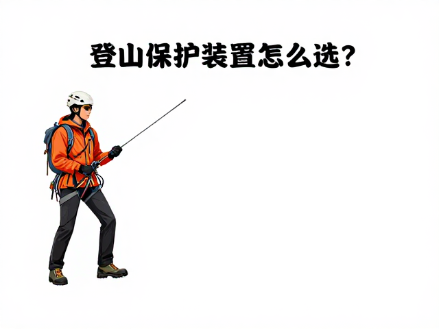 登山保护装置怎么选?根据攀登类型与绳径匹配指南