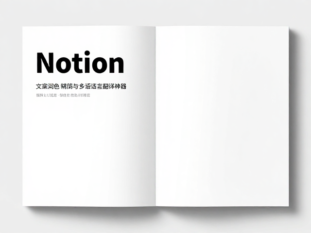 Notion画册策划，文案润色精简与多语言翻译神器