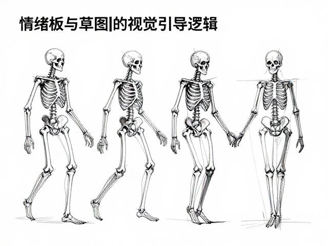 草图:视觉逻辑的骨架与动态试探