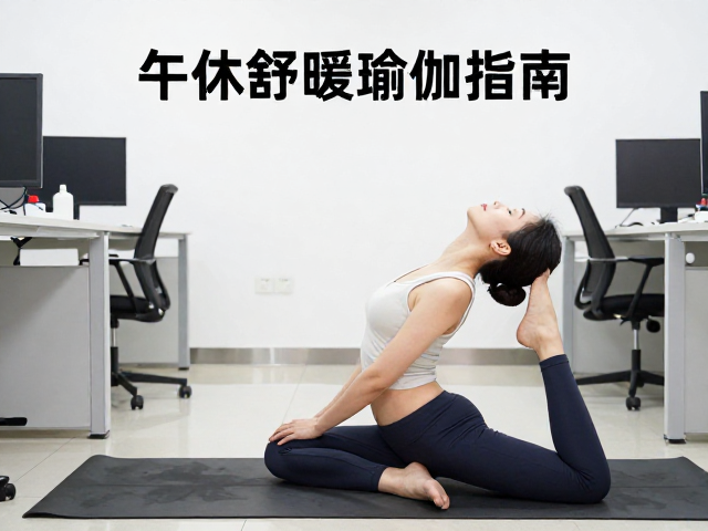 工位旁伸展指南，午休舒缓瑜伽序列，办公瑜伽缓解疲劳
