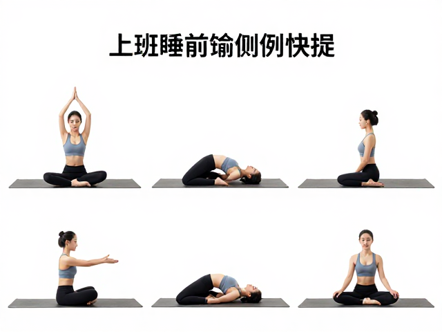 上班族睡前短练，短时高效瑜伽序列，3分钟放松助眠