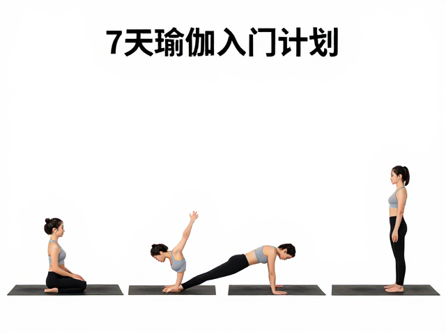 7天瑜伽入门计划，初学者练习前后适度热身放松指南