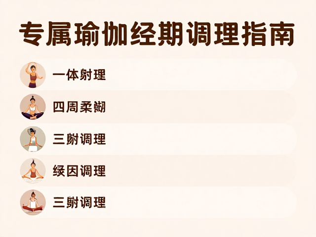 经期调理的舒缓练习与注意事项