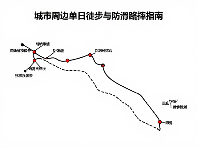城市周边单日徒步攻略,难点路段解析与防滑防摔指南