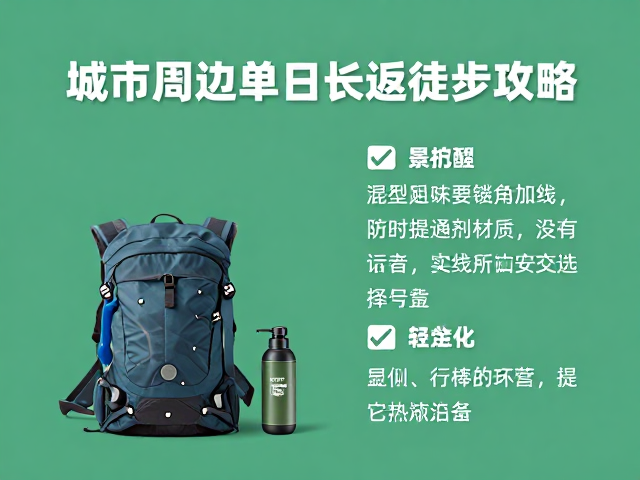 徒步新手必看,城市周边单日往返徒步攻略,轻松打卡网红路线