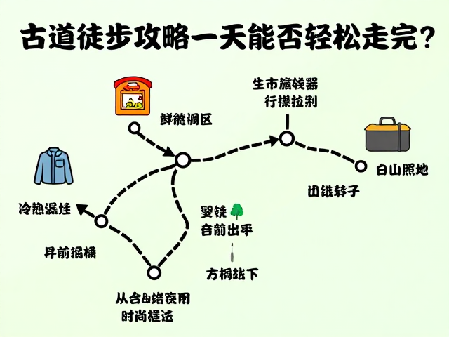 装备选择与行前准备细节