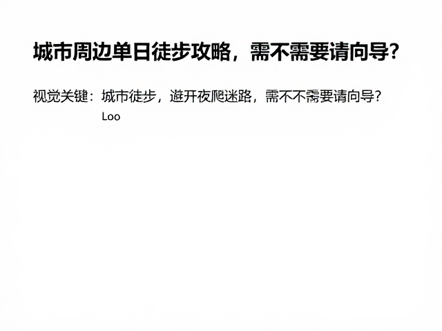向导服务的必要性与场景细分